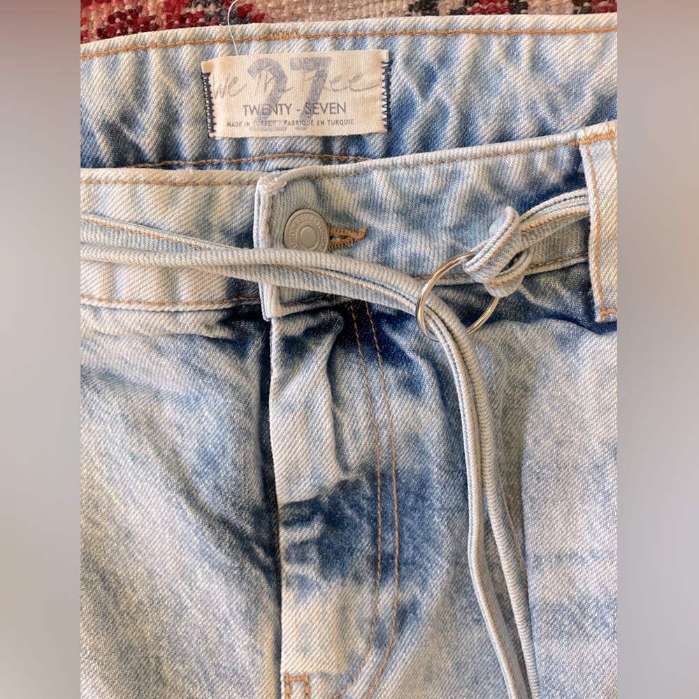 27” Free People high waisted jeans